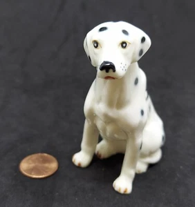 Entzückende Glas Dalmatiner Hund Figur. 3". - Bild 1 von 5
