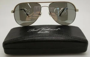 PAUL VOSHERONT PV395 C2 23K GOLD PLATED SUNGLASSES 59-16-145 NEW W. CASE!!!!q - Picture 1 of 7