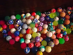 1000 Super Bouncy Balls Toy Vending Gumball Machine 27mm 1" Superballs Free S&H! - Picture 1 of 6