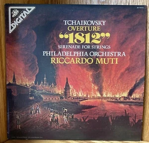 Tchaikovsky OVERTURE 1812 Riccardo Muti Philadelphia Orch DS537777 vinyl record - Picture 1 of 3