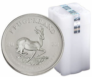 2020 South Africa 1 oz Silver Krugerrand R1 Coin PCGS MS69 FS PRESALE SKU60239