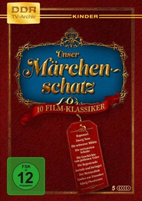 10 Defa MÄRCHEN Klassiker ZWERG NASE Rapunzel MEISTERDIEB Regentrude.. 5 DVD BOX - Bild 1 von 2