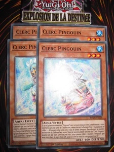 YU-GI-OH! PLAYSET (LOT DE 4) CLERC PINGOUIN BODE-FR026 EDITION 1 NEUF - Imagen 1 de 1