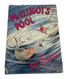 Dr. Seuss McElligot's Pool First Edition 1st Printing 1947 Dust Jacket $2.50 - Picture 1 of 24