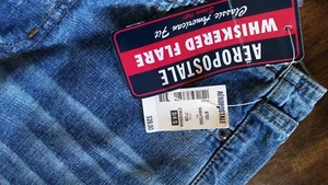 Aeropostale Damen Denim Jeans NEU mit Etikett Größe Small kurz ohne Taille - Bild 1 von 12