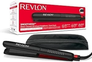 Revlon Smoothstay coconut oil-infused hair straightener (25mm triple-coated) - Picture 1 of 7
