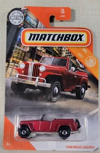 New Mattel Matchbox 1948 Willys Jeepster  MBX City - Picture 1 of 2