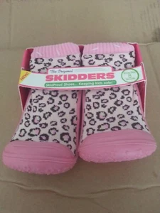 Skidders SKIDPROOF Shoes Girls Pink Toddler Slippers Size 8 (24 months) - Picture 1 of 2
