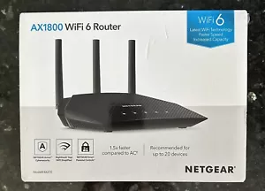 NETGEAR Nighthawk RAX10 Dual-Band Wi-Fi 6 Router - Picture 1 of 11