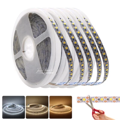 24V 2835 LED light strip 1 LED Cut super Bright 120LEDs/m Flexible Tape 1M-10M - Image 1 of 4