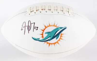 Jay Ajayi Signed Dolphins Logo Football (JSA COA) Pro Bowl Running Back (2016) - Image 1 of 4
