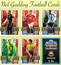 Topps MATCH ATTAX EXTRA 2015-2016 ☆ Premier League ☆ Football Cards