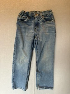 Canyon River Blues Size 8H Slim Boys Blue Jeans Inseam Elastic Waist - Picture 1 of 7