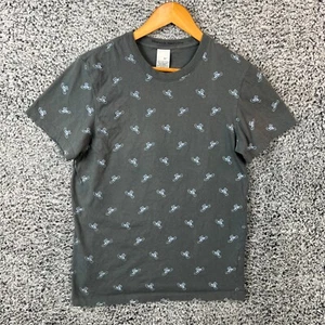 Vintage Nike Hitomi Yokoyama Shirt Adult Medium Gray AOP Y2K Japanese Streetwear - Picture 1 of 10