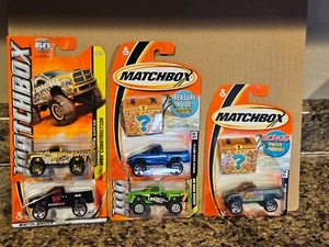 Matchbox Lot of 5 2003 Dodge Ram 1500 4X4 SRT10 '03 Treasure Chest Blue Black - Picture 1 of 2