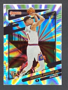 2021-22 Panini Donruss - RARE! Holo Laser #99 Michael Porter Jr. /149 - Picture 1 of 2