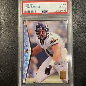 Tony Boselli #147 PSA 6 SP CARD NFL 1995 HOF Rookie Card Jacksonville Jaguars RC