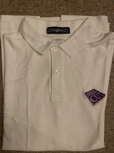 1980s Vintage Silk Cut Polo Top XL Advertising - Picture 1 of 4