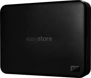 WD - Easystore 4TB External USB 3.0 Portable Hard Drive - Black - Picture 1 of 6