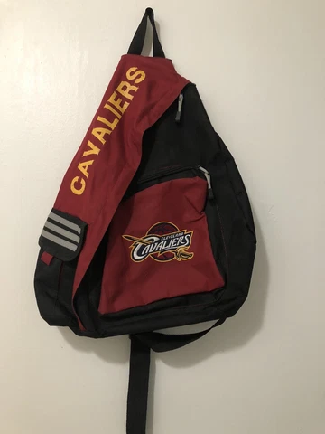 CLEVELAND CAVALIERS ONE SHOULDER STRAP SLING BACKPACK. NEW WITHOUT TAGS Cover