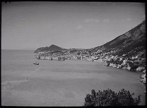 VINTAGE Magic Lantern Slide YUGOSLAVIAN LOCATION NO22 C1930 PHOTO DUBROVNIK - Picture 1 of 2