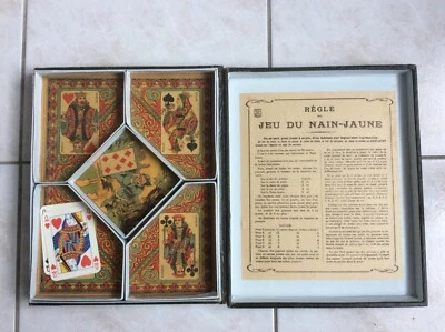 NAIN JAUNE,JJ  Paris,ancien jeu,jouet,jeu de société  - Photo 1/4