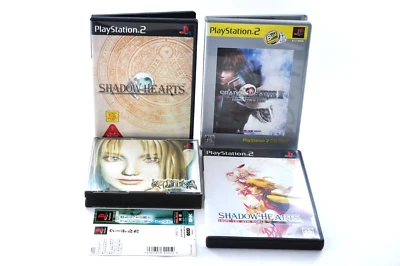 PS2 Shadow Hearts 1 II From The New World Koudelka set of 4 PlayStation 2 Japan - Image 1 of 4