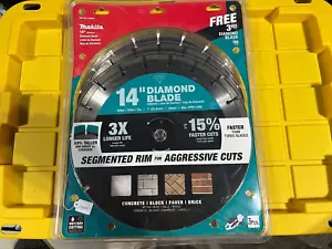 Makita 14" Diamond Blade Segmented Rim (23484) - Picture 1 of 4