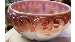 Fenton Farm Yard Schale gestempelt Singleton Bailey Pinks top - Bild 1 von 10