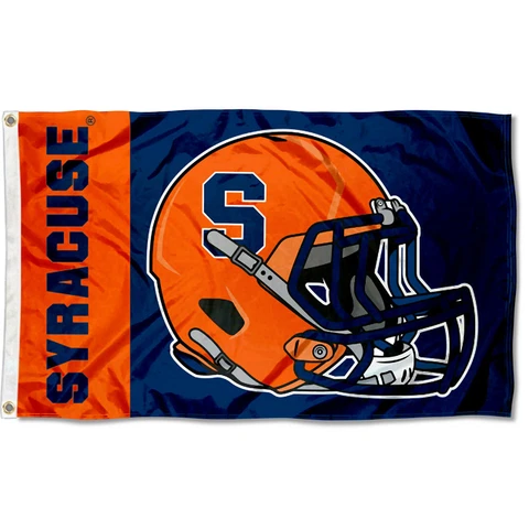 Syracuse Orange Football Helmet Flag Large 3x5 Cover
