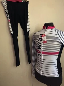 Primal Cycling Long Sleeve Thermal Jersey & Tight ( No Pad) Women’s Sz L - Picture 1 of 9