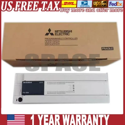 1PC Mitsubishi PLC FX2N-80MT-ES/UL New In Box FX2N80MTES/UL Expedited Shipping - Image 1 of 4
