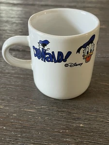 Tazza vintage Paperino Disney 2,75 pollici da collezione usata expresso cup - Foto 1 di 9