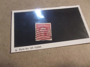 USA Used, 1906 Issue, Scott #320, @ Cent Washington, Imperf-TY I, Carmine - Picture 1 of 1