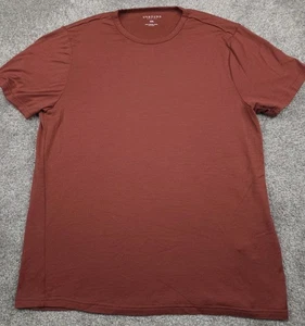 Unbound Merino T Shirt Mens 2XL XXL Red Sedona Wool Wicking Breathable Stretch - Picture 1 of 13