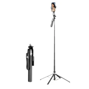 360° Handheld Gimbal Anti Shake Einziehbarer Selfie Stick mit kabelloser F D3P8 - Zdjęcie 1 z 11