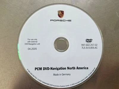 2005 2006 2007 Porsche 911 Carrera Boxster Navigation DVD 997.642.257.02 OEM🟠 - Image 1 of 4