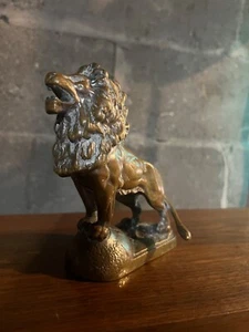 Rare !! 1927 Graf & Stift Lion Hood Ornament Austria - Picture 1 of 7