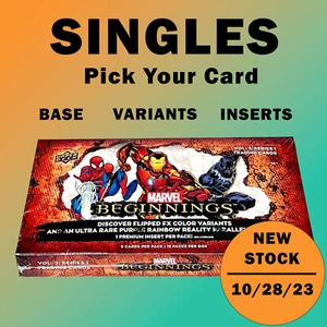 2022 Upper Deck Marvel Beginnings Volume 2 Series 1 | SINGLES - Picture 1 of 373