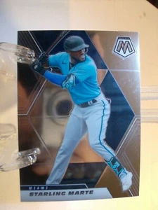 2021 Panini Mosaic Baseball Card #49 Starling Marte (1658) - Picture 1 of 2