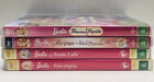 4 x Barbie DVD Bundle - PopStar + Swan Lake + Fairytopia  I Region 4 I Free Post