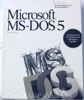 RARITÄT - Microsoft MS-DOS 5.0 - Deutsch - 036-215DV500 - 3½″ - NEUWARE - Bild 1 von 3