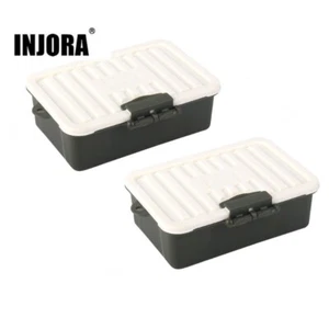 INJORA Mini Plastic Storage Box Tool 1/10 Scale Decoration for RC Crawler - Picture 1 of 3
