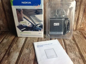VINTAGE NOKIA SPEAKERPHONE BLUETOOTH HF-300 NEVER USED STILL in BOX - Foto 1 di 7