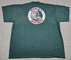 T-shirt vintage Boars Butt BBQ homme XL vert Alabamas Best Butt 2 côtés fabriqué aux États-Unis