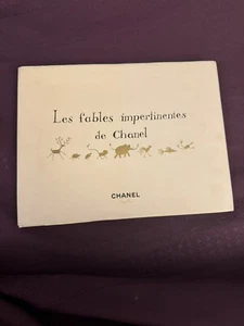 Rare Chanel Book Les Fables Impertinents de Chanel Clare Mackie Art 1998 HC - Picture 1 of 20
