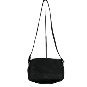 Bolso Bandolera Mensajero Derek Alexander Dalí Cuero Negro Suave - Imagen 1 de 11