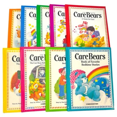 1983 A Tale From The Care Bears Lot Of 10 + 2 Bonus Baby Hugs & Tugs Bear 1984 Foto 1 de 4