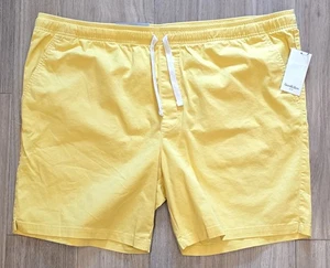 Goodfellow & Co Men's Everyday Shorts Yellow Size XL Cotton 7" Inseam - NEW NWT - Picture 1 of 6