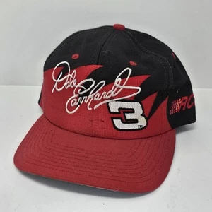 Vintage Dale Earnhardt Intimidator Sharktooth Red Flames Hat 1990s Snapback - Picture 1 of 8